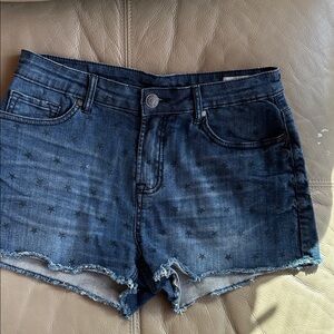 Buffalo Denim Star-Patterned Women's Shorts